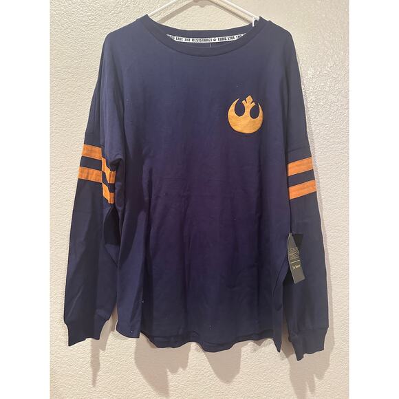 NWT Disney Parks Her Universe Star Wars Jedi Knights Spirit Jersey M - Picture 1 of 6